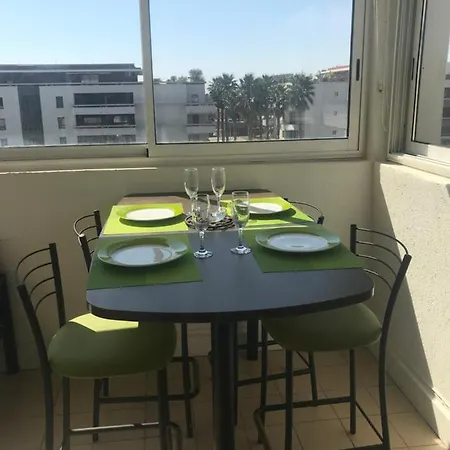 Charmant T2 Les Plages Dorées vue mer + parking Sète Extérieur photo