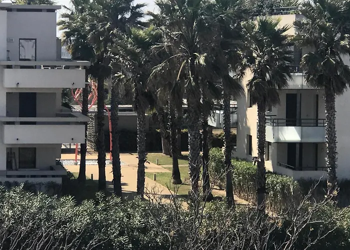 Charmant T2 Les Plages Dorées vue mer + parking